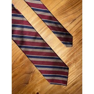 Hardy Amies Necktie Men Maroon‎ All London Silk Weddings Business Resort